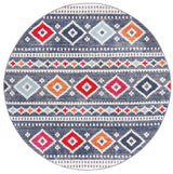 Safavieh Adirondack 6'-0" x 6'-0" Rug in Grey / Ivory