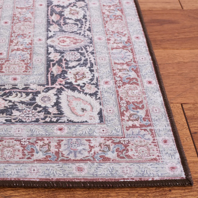 Safavieh Tucson 4'-0" x 6'-0" Rug in Rust / Sage