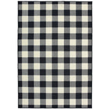 Oriental Weavers Sphinx Marina 1932K Black / Ivory Rugs - main flat
