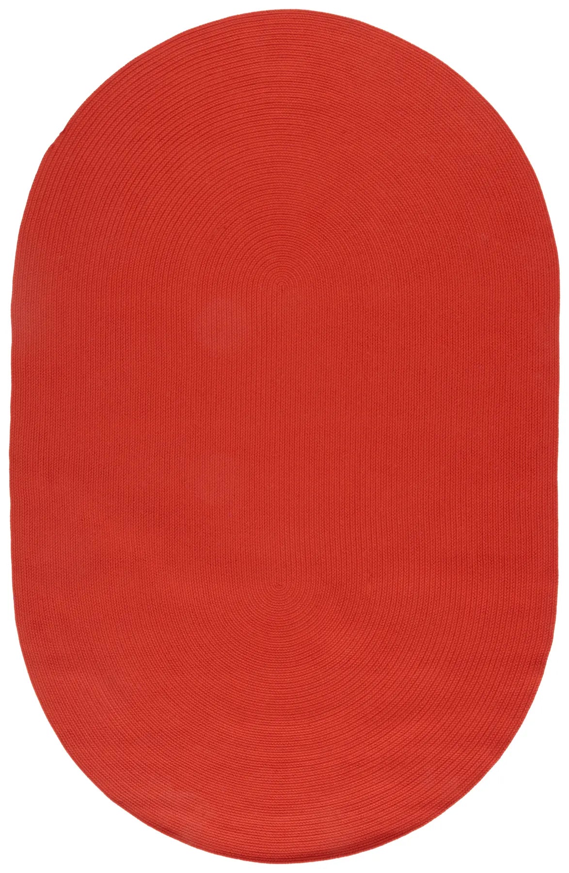 Safavieh Braided 5'-0" x 8'-0" Rug in Rust