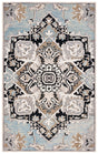 Safavieh Aspen 4'-0" x 6'-0" Rug in Blue / Black