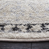 Safavieh Brentwood 6'-7" x 6'-7" Rug in Ivory / Black