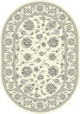 Dynamic Rugs Ancient Garden 57365 Cream Rugs - Oval