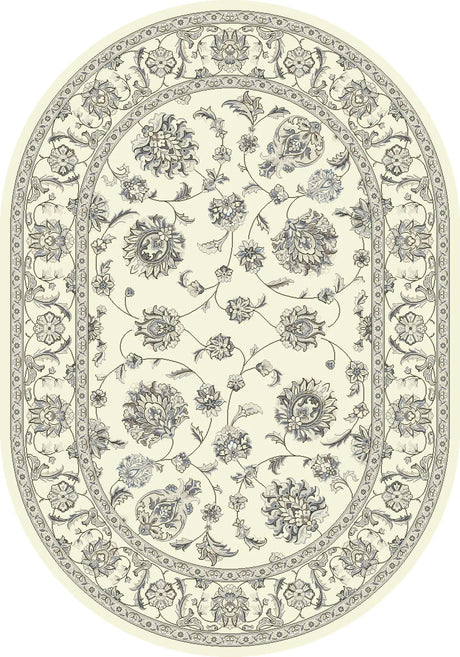 Dynamic Rugs Ancient Garden 57365 Cream Rugs - Oval