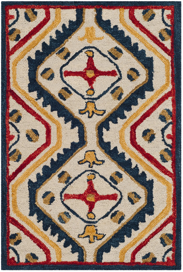 Safavieh Aspen 2'-0" x 3'-0" Rug in Ivory / Multi