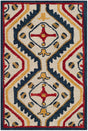 Safavieh Aspen 2'-0" x 3'-0" Rug in Ivory / Multi
