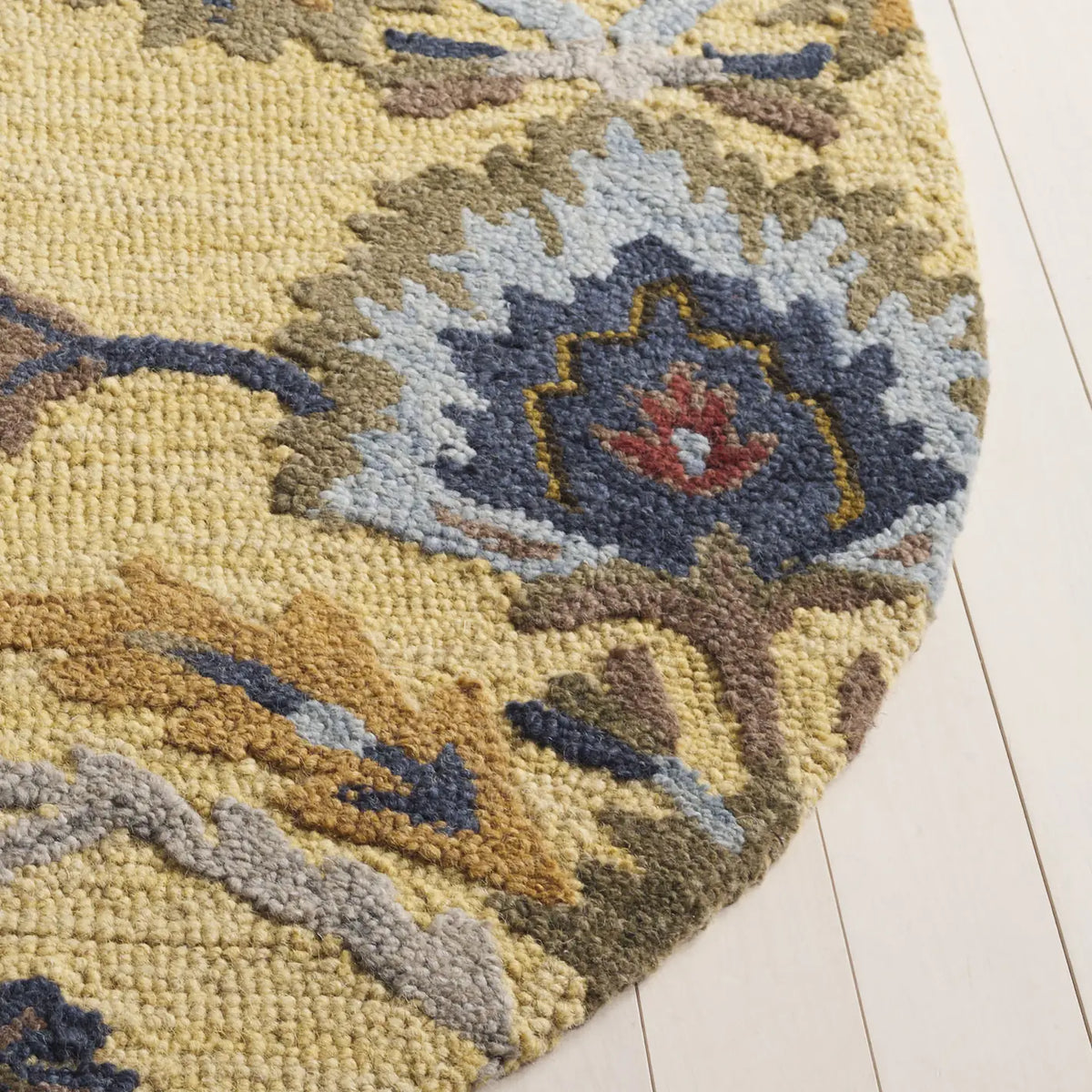 Safavieh Blossom 5'-0" x 8'-0" Rug in Gold / Multi
