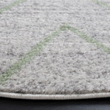 Safavieh Adirondack 6'-0" x 6'-0" Rug in Grey / Green