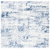 Safavieh Amelia 700 6'-7" x 6'-7" Rug in Ivory / Navy