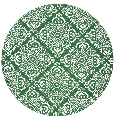Safavieh Chatham 7'-0" x 7'-0" Rug in Green / Ivory