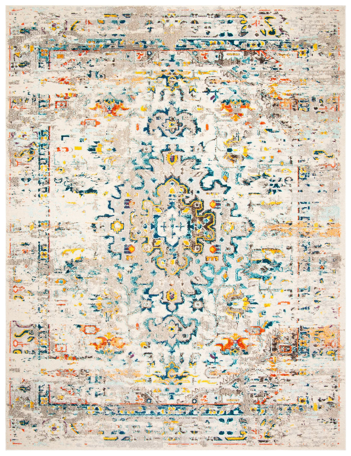 Safavieh Madison 10'-0" x 14'-0" Rug in Cream / Blue