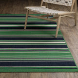 Oriental Weavers Sphinx Havana HAV05 Navy Rugs - angle/detail