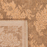 Safavieh Courtyard 4'-0" x 5'-7" Rug in Gold / Natural