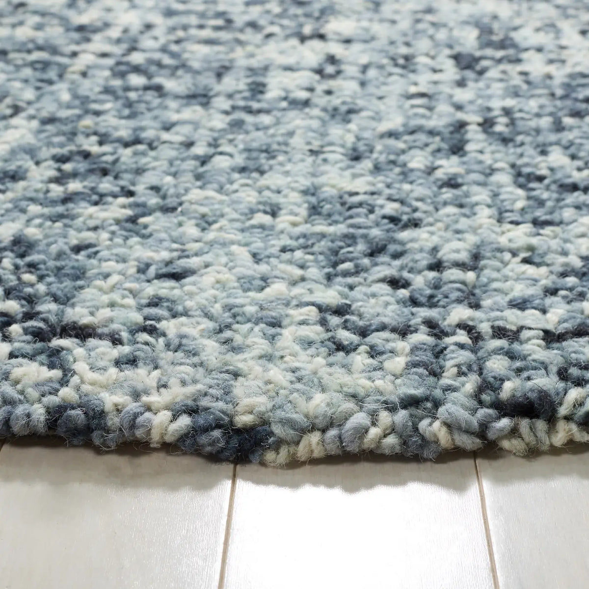 Safavieh Abstract 6'-0" x 6'-0" Rug in Black / Ivory