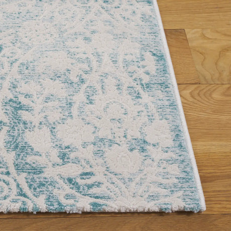 Safavieh Passion 5'-1" x 7'-7" Rug in Turquoise / Ivory