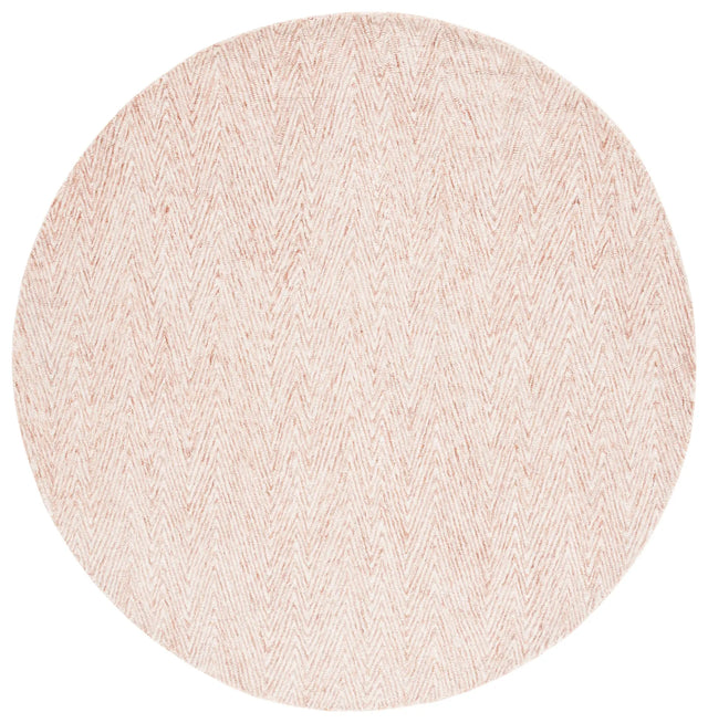 Safavieh Abstract 6'-0" x 6'-0" Rug in Brown / Ivory