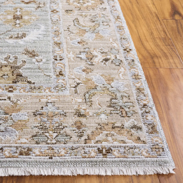 Safavieh Vintage Westwood 4'-0" x 6'-0" Rug in Green / Beige Brown