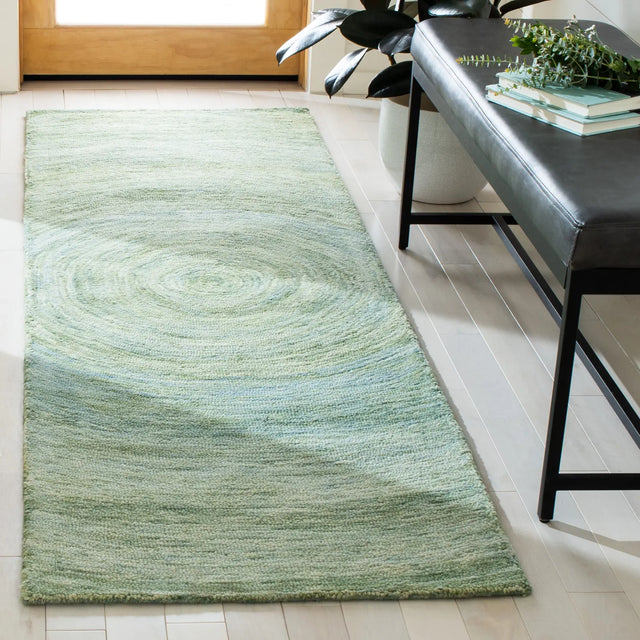 Safavieh Ikat 2'-3" x 8'-0" Rug in Sage / Green