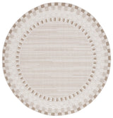 Safavieh Global 6'-7" x 6'-7" Rug in Beige / Light Beige