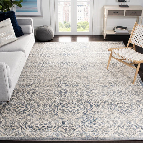 Safavieh Brentwood 10'-0" x 13'-0" Rug in Light Grey / Blue