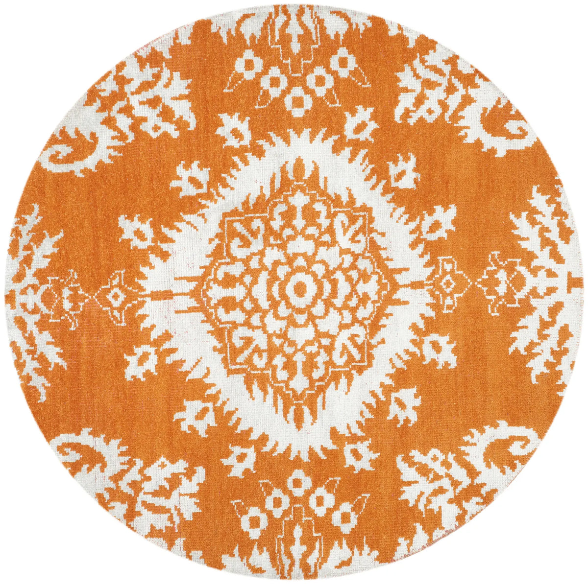 Safavieh Stone Wash 6'-0" x 6'-0" Rug in Gold