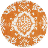 Safavieh Stone Wash 6'-0" x 6'-0" Rug in Gold