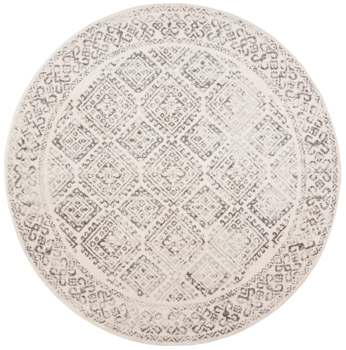 Safavieh Tulum 10'-0" x 10'-0" Rug in Ivory / Grey