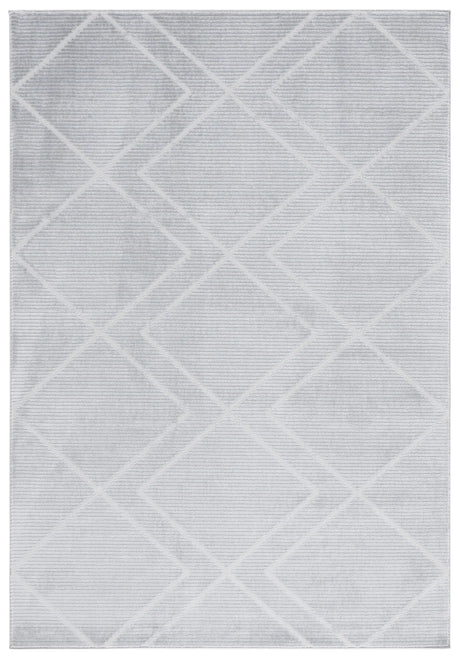 Safavieh Carter 4'-0" x 6'-0" Rug in Grey / Light Grey