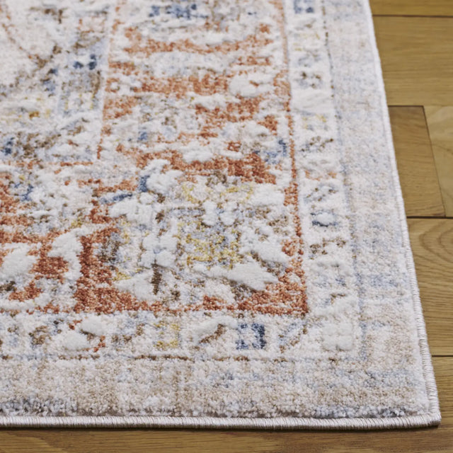Safavieh Scarlett 400 4'-0" x 6'-0" Rug in Beige / Ivory Rust