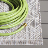 Safavieh Courtyard 4'-0" x 5'-7" Rug in Ivory / Beige Grey