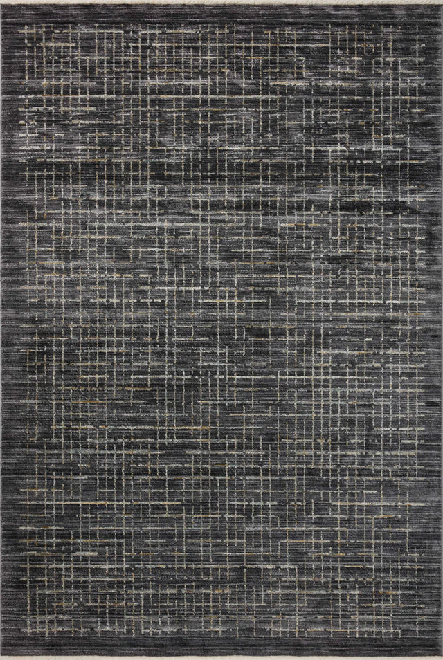 Loloi Soho Soh-01 Onyx/Silver Rug - main flat
