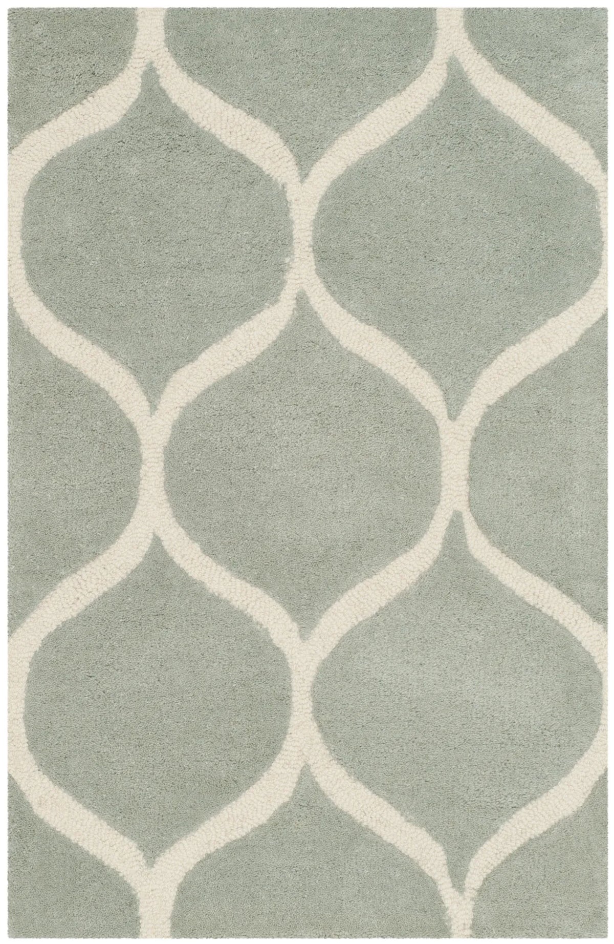 Safavieh Cambridge 2'-0" x 3'-0" Rug in Grey / Ivory