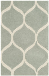 Safavieh Cambridge 2'-0" x 3'-0" Rug in Grey / Ivory