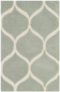 Safavieh Cambridge 2'-0" x 3'-0" Rug in Grey / Ivory