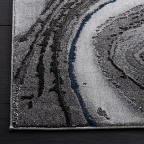 Safavieh Craft 4'-0" x 6'-0" Rug in Grey / Blue