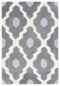 Safavieh Chatham 2'-0" x 3'-0" Rug in Ivory / Dark Grey