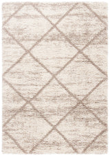 Safavieh Hudson Shag 4'-0" x 6'-0" Rug in Multi Ivory / Beige