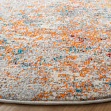 Safavieh Madison 6'-7" x 6'-7" Rug in Ivory / Orange
