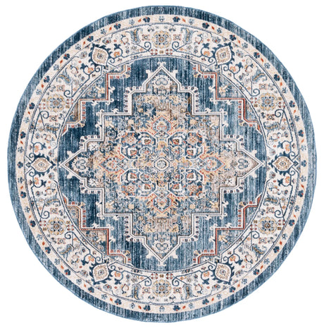Safavieh Olympia 6'-0" x 6'-0" Rug in Blue / Beige