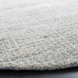 Safavieh Abstract 6'-0" x 6'-0" Rug in Silver / Blue