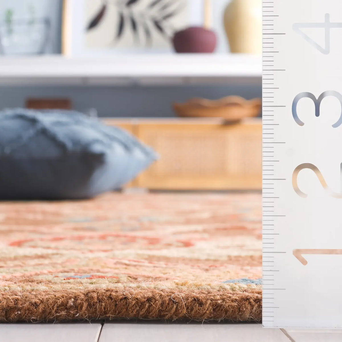 Safavieh Metro 4'-0" x 6'-0" Rug in Dark Brown / Beige