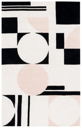 Safavieh Rodeo Drive 4'-0" x 6'-0" Rug in Blush / Black