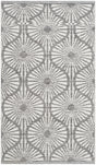 Safavieh Montauk 2'-3" x 3'-9" Rug in Charcoal / Ivory