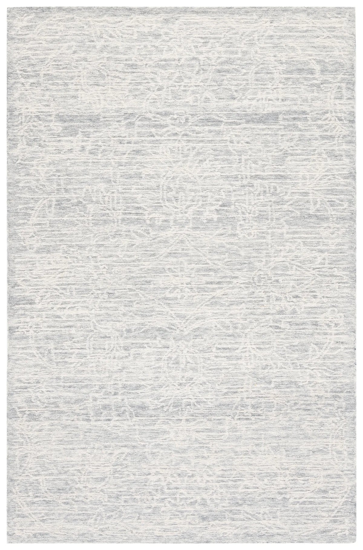 Safavieh Roslyn 4'-0" x 6'-0" Rug in Light Grey / Ivory