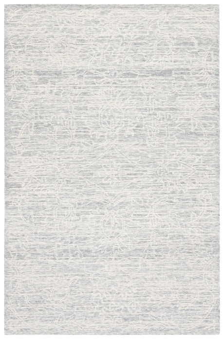 Safavieh Roslyn 4'-0" x 6'-0" Rug in Light Grey / Ivory
