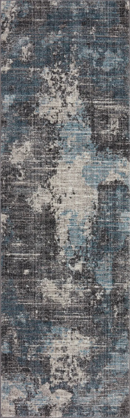 Loloi Samra Sam-05 Dove/Sky Rugs - runner flat