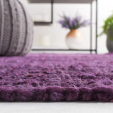 Safavieh Natural Fiber 4'-0" x 6'-0" Rug in Purple
