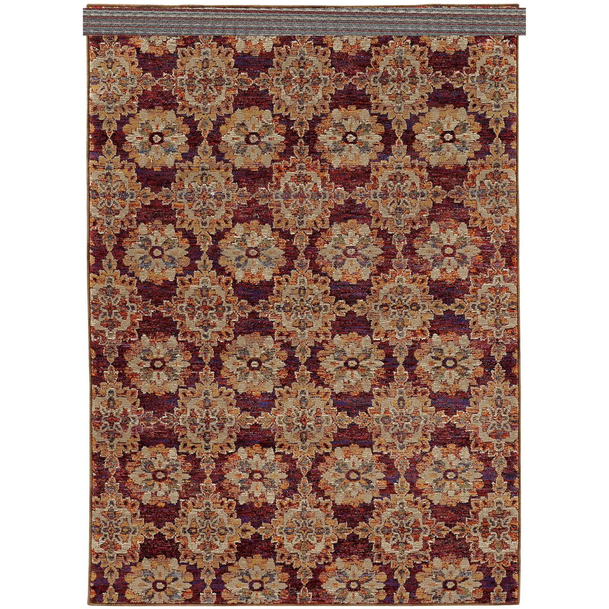 Oriental Weavers Sphinx Andorra 6883A Red/Gold Rugs - main flat