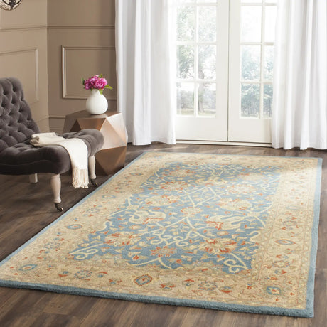 Safavieh Antiquity 4'-0" x 6'-0" Rug in Blue