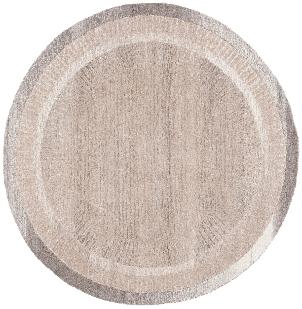 Safavieh Ebony 6'-0" x 6'-0" Rug in Beige / Ivory